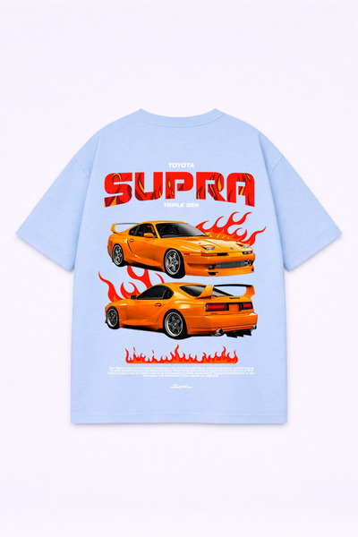 LORVEX Unisex Oversize T-Shirt 100% βαμβακερό T-Shirt με στάμπα, άνετη εφαρμο...