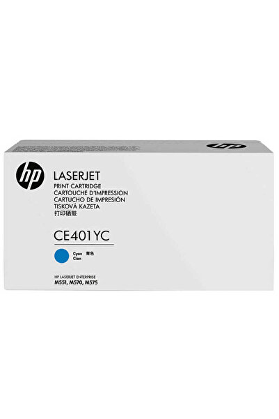 HP Τόνερ CE401YC (Κυανό)