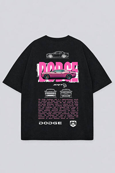 LORVEX Unisex Oversize T-Shirt 100% βαμβακερό T-Shirt με στάμπα, άνετη εφαρμο...