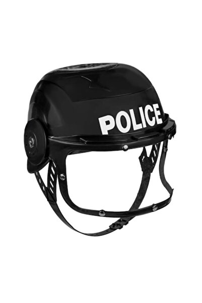 Wonderland Αστυνομικό κράνος, μαύρο, πλαστικό