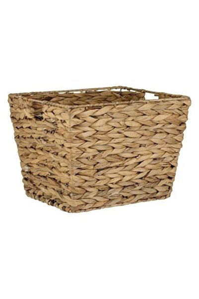 ANTBRO Καλάθι Αποθήκευσης από Υάκινθο του Νερού 34x29x25 εκ. με Λαβές – Οργαν...