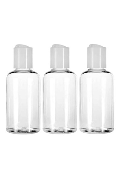 OEM Σετ 3 Διαφανών Μπουκαλιών Ταξιδίου 80ml - 3 τεμάχια