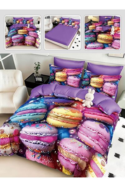 Johnny Home Διπλή παπλωματοθήκη - Πολύχρωμο