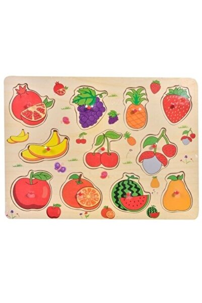 Wonderland Ξύλινο Παζλ με Φρούτα