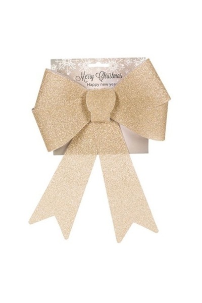 Merry Christmas Διακοσμητικός Φιόγκος για Χριστουγεννιάτικο Δέντρο ή Δώρα, Σα...