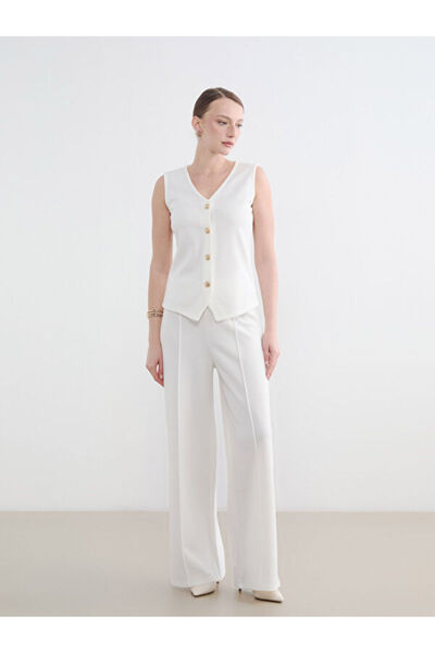 LC Waikiki Rmz Gi̇yi̇m Farkiyla Soft Touch Women's Sweatpants with Waist Cord