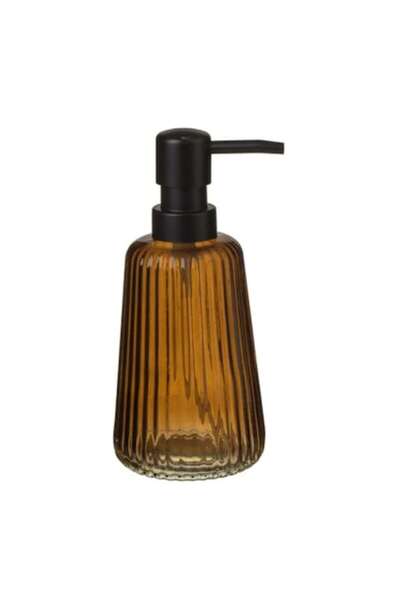 OEM Γυάλινος Διανομέας με Ρίγες, Καφέ, 300ml, 7.5x17.5εκ.