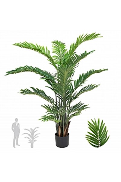 Roberto Rossi Palmier artificial H120cm Areca cu 672 de frunze