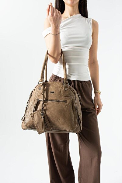 Baginn Y.S.Deri Γυναικεία τσάντα ώμου Vegan δερμάτινη τσάντα χιαστί 30*27 εκ....