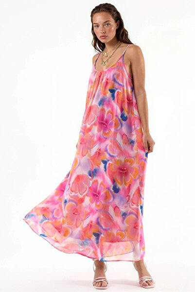 Hiccup BUSEM Φόρεμα μίντι με λουλουδάτο σχέδιο και λαιμόκοψη U