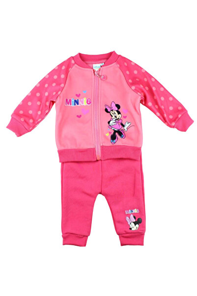 Minnie Mouse Διμερής Θερμική Φόρμα με Φερμουάρ