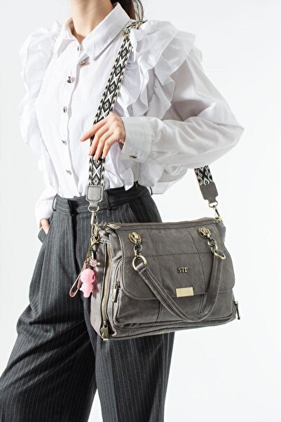 Baginn Y.S.Deri Γυναικεία τσάντα ώμου Vegan δερμάτινη τσάντα χιαστί 30*24 εκ....