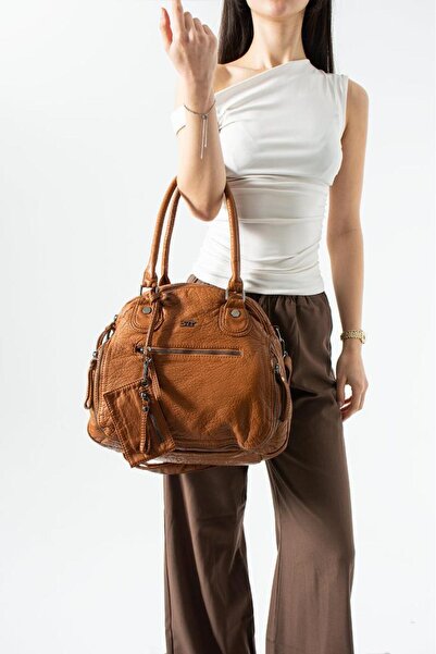 Baginn Y.S.Deri Γυναικεία τσάντα ώμου Vegan δερμάτινη τσάντα χιαστί 30*27 εκ....