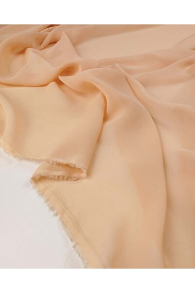 Kumaş Parça Ύφασμα σιφόν σε χρώμα σολομού 140x270εκ.