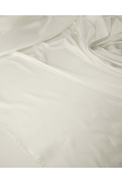 Kumaş Parça Λευκό Σατέν Ύφασμα Τοκ Σατέν Πλάτος: 140εκ.