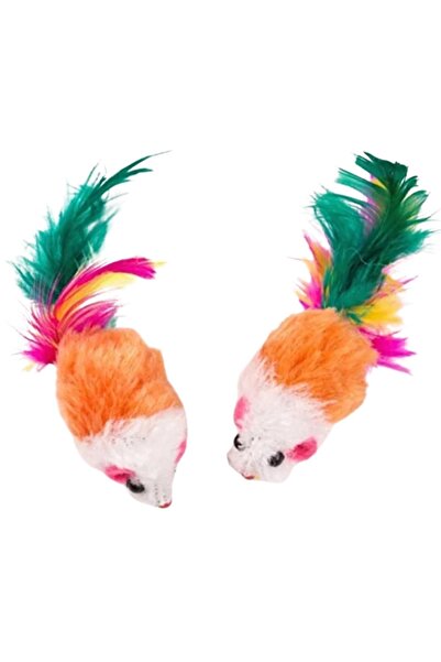 Lunaev Furry mini mouse cat toy 4.8 cm