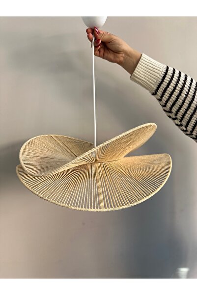 afralya home Modern İkili Şık Avize / Çocuk Odası Avizesi / Handmade Bohem Av...