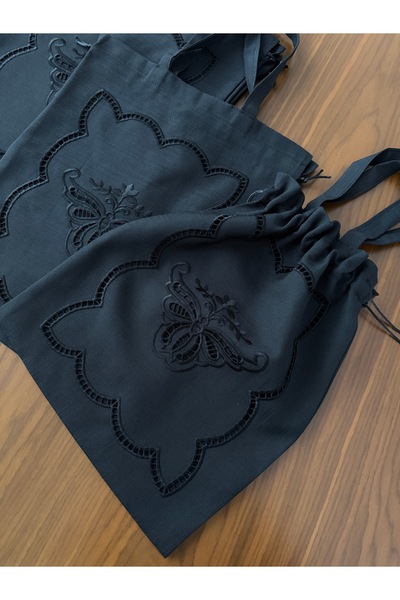 Denef Home حقيبة متعددة الأغراض من كيليبيت - لون أسود - 30x35 سم - قطعة واحدة