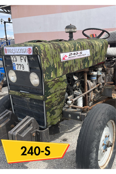 Karadağ Traktör Kılıfları MF 240-S Kamuflaj Kaput Kılıfı