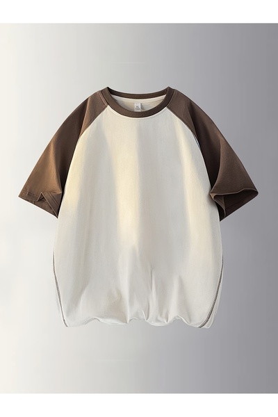 AEMİ Reglan Sleeve Crew Neck Oversize T-Shirt