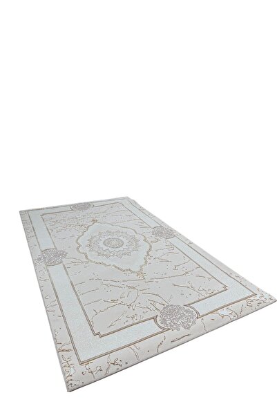 SELECT Κομψό Κλασικό Χρυσόκρεμο Αντιολισθητικό Χαλί χωρίς Κυματιστό Τελείωμα ...