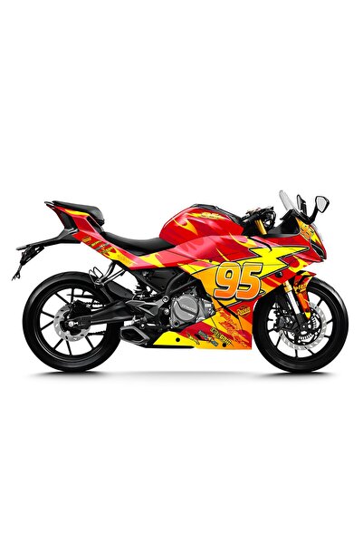 RR Graphic CF MOTO SR 250 SR ŞİMŞEK MCQUEEN GRAPHİC KİT KAPLAMA STİCKER KİT