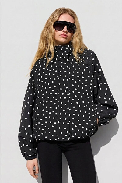 Moderk BSK Model Oversize Puantiyeli Ceket