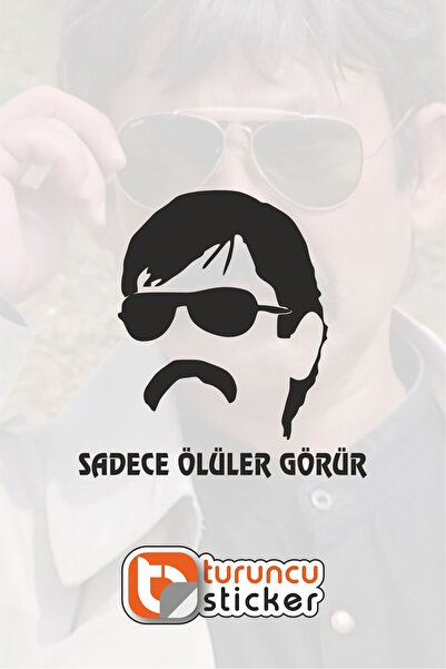 Turuncu Sticker ملصق Pala (Only the Dead See) مقاس 15x15 سم - ملصق للسيارة - ...