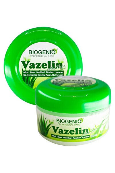 Biogeniq Vazelin Aloe Vera 100 ML Nemlendirici Cilt Koruyucu Vazelin El Yüz D...