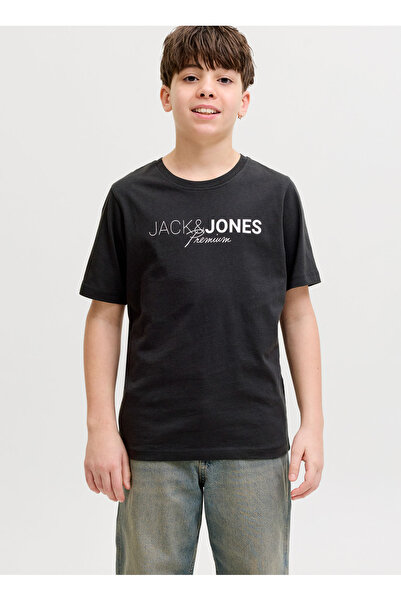 Jack & Jones T-Shirt - Μαύρο - Κανονική εφαρμογή