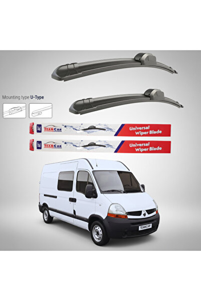 TEAMCAR Renault Master Combi L2H2 (2006–2010) Επίπεδες Υαλοκαθαριστήρες |   Μ...