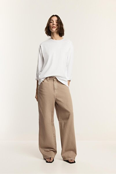 LEFTIES Barrel kesim jean