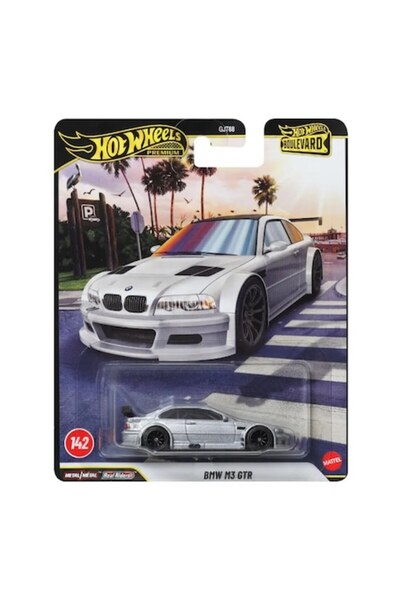 HOT WHEELS BMW M3 GTR (E46) Ασημί 1:64 Hotwheels