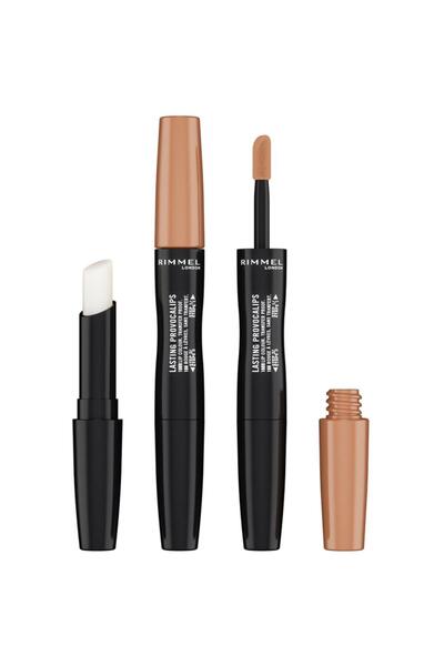 RIMMEL LONDON Set 2 x Ruj Lichid Lasting Finish Provocalips, 115 Best Undress...