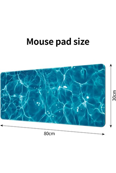YESMAX Mouse Pad Extended Gaming Mouse Pad 80x30cm Office Desk Mat Pad Keyboard Mouse Pads for Computers