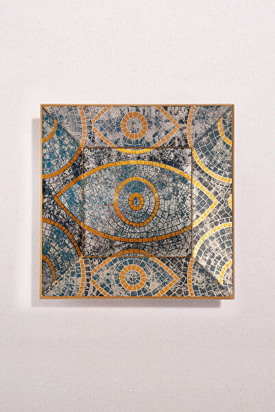 Paşabahçe Nazar Göz Dekoratif Tabak 20 x 20 Cm