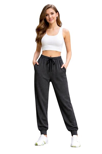 SAAT TEKSTİL Γυναικείο Jogger από Βαμβάκι Premium - Μαλακής Υφής (Εσωτερικά Ε...