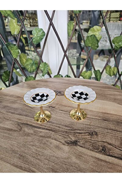 GÜRCÜGLASS DAMALI 2`Lİ AYAKLI LOKUMLUK