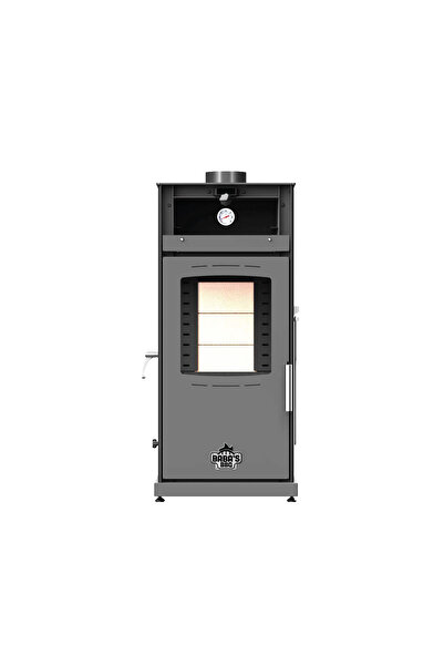 BABA'S BBQ SILVER PLUS 8 KW KUZİNE/ MANUEL PELET VE ODUN SOBASI / BABA'S STOVE