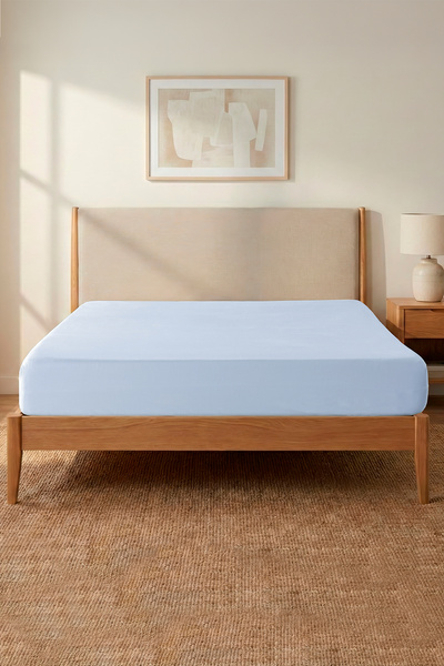 Soley Βαλερόν |   100% βαμβακερό σατέν διπλό ελαστικό σεντόνι