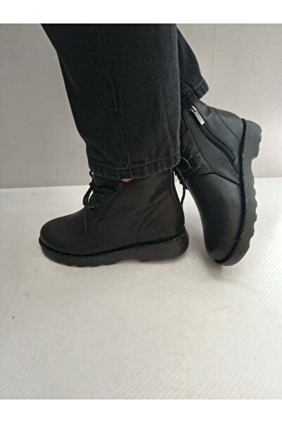 PASS WOMEN'S casual boots 870026A 01-N BLACK - Black, 38