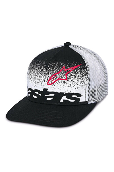 Alpinestars Component Trucker Şapka Siyah Beyaz