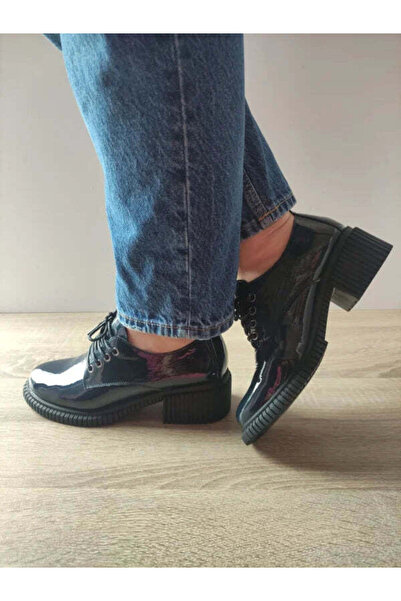 PASS Γυναικεία casual παπούτσια 216019A 07-L ΝΑΥΤΙΚΟ ΜΠΛΕ ΛΑΚΑΡΙΣΜΕΝΟ - Ναυτι...