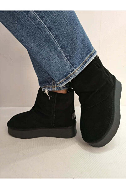 PASS Γυναικεία Casual Μποτάκια 870003A 01-I ΜΑΥΡΟ ΒΕΛΟΥΔΟ - Μαύρο, 39