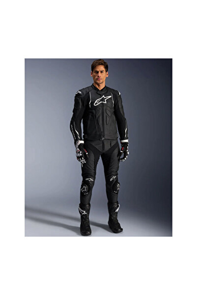Alpinestars Missile V3 Deri Korumalı Motosiklet Pantolonu Siyah
