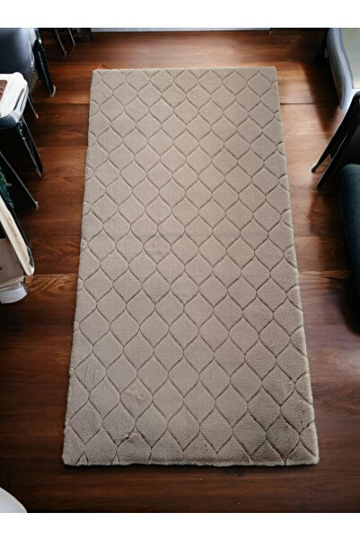 Prizma Comfort Diamond Gri 80x150 Cm Peluş Halı