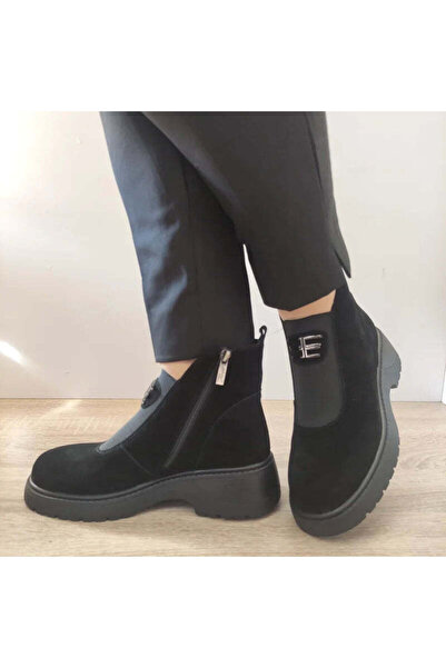 PASS WOMEN'S 150037A BLACK VELVET casual boots - Black, 37