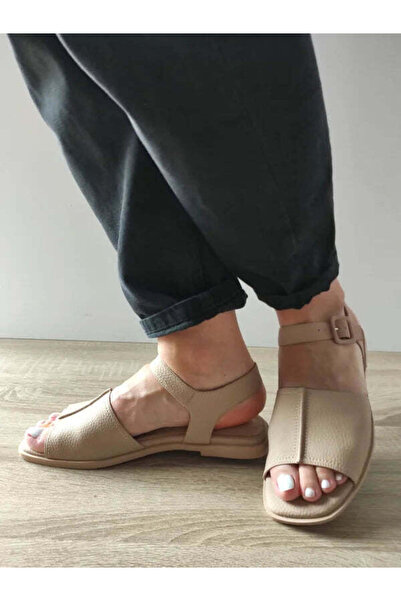 PASS Σανδάλι CASUAL DAMA 60031D 03-N ΜΠΕΖ (ΒΕΡΙΚΟΚΙ) - Μπεζ, 40