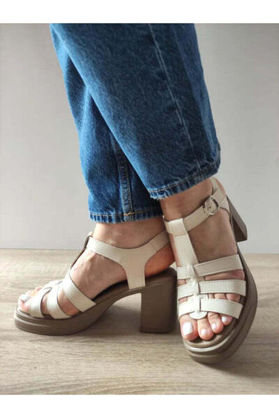 FORMAZIONE Γυναικεία Casual Σανδάλια TP1007-2 ΚΡΕΜ - Κρεμ, 39