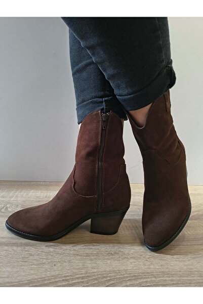 PERLLA Ghete casual DAMA 3518-6 MARO VELUR - 39